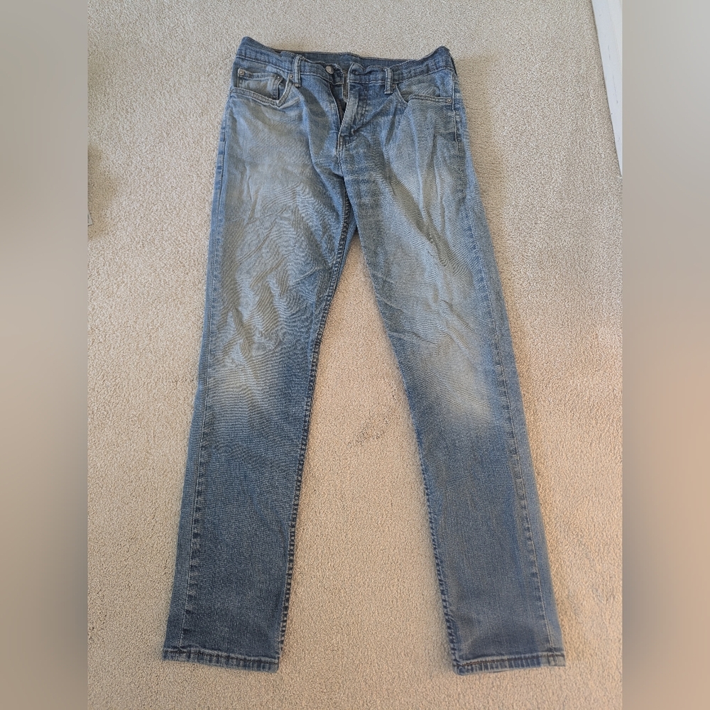 Levi's Light Blue Slim Jeans for Men